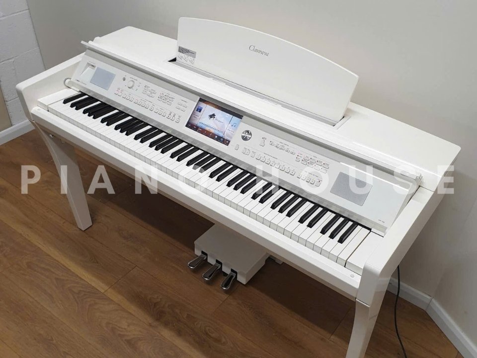 Cận cảnh YAMAHA CVP-709 PW (USED) tại Piano House